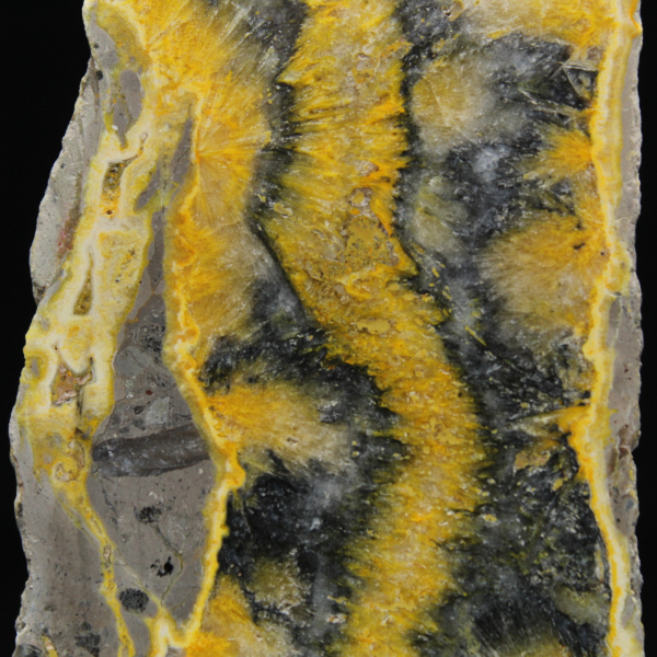 Bumblebee Jasper: Mineralogical Slice of Java