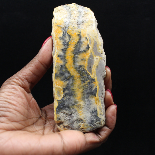 Bumblebee Jasper: Mineralogical Slice of Java
