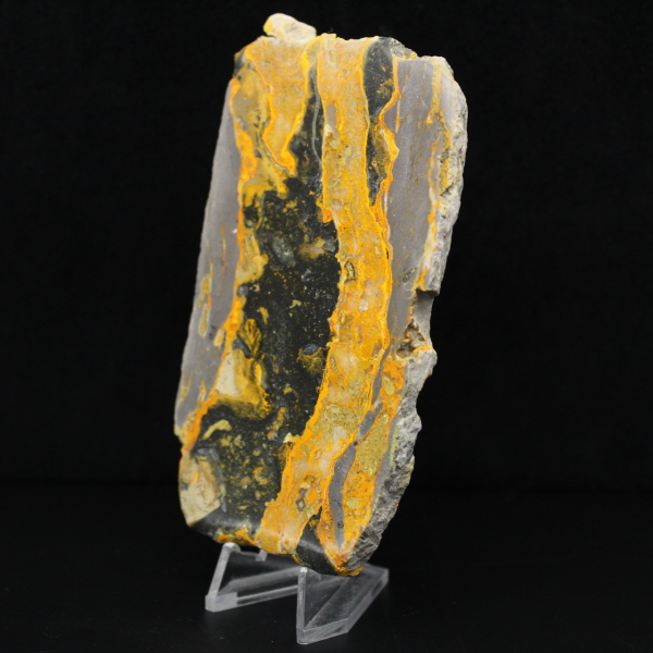 Bumblebee Jasper Plaque - Volcanic Contrast