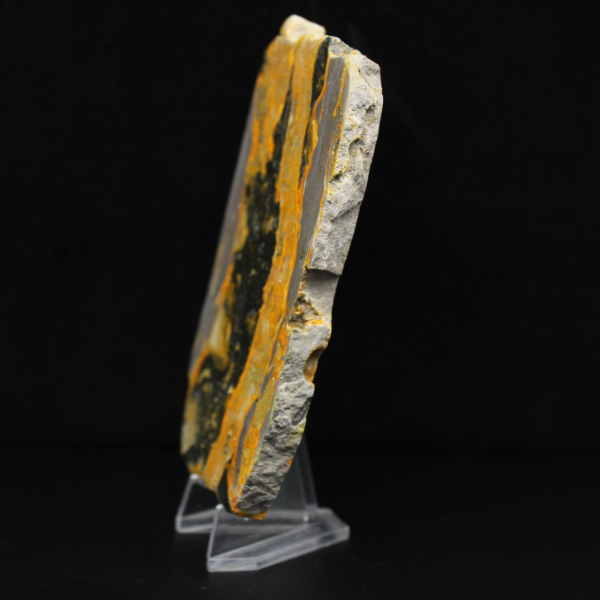 Bumblebee Jasper Plaque - Volcanic Contrast