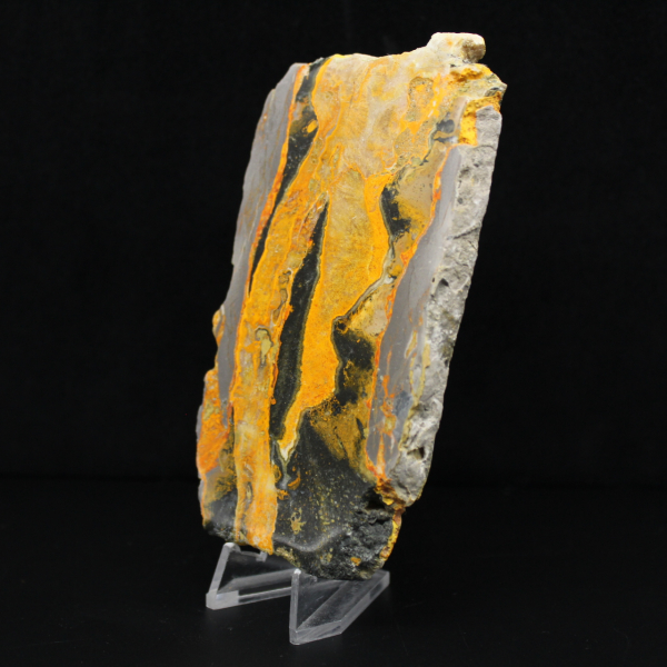 Bumblebee Jasper Plaque - Volcanic Contrast