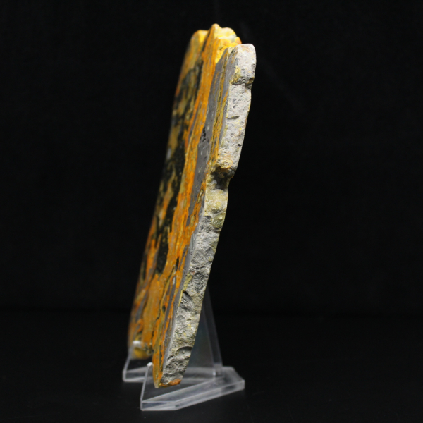 Polished Bumblebee Jasper Elongated Slice