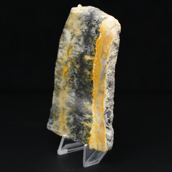 Polished compact specimen of Bumblebee Jasper