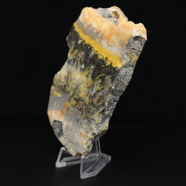 Decorative Jasper Bumblebee Plaque - 130g