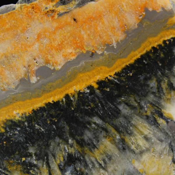 Decorative Jasper Bumblebee Plaque - 130g