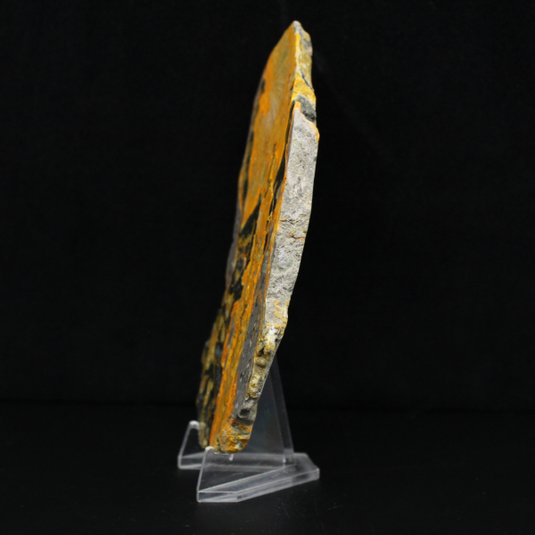 Bumblebee Jasper Slice: Volcanic Aesthetics