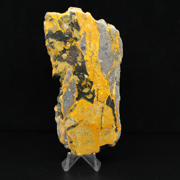 Bumblebee Jasper Plaque - Volcanic Energy