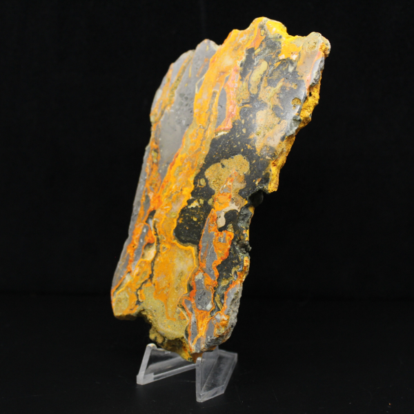Bumblebee Jasper Plaque - Volcanic Energy