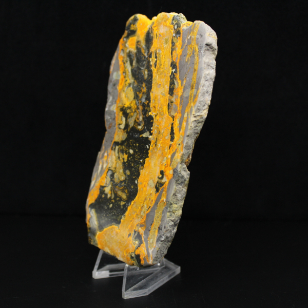 Bumblebee Jasper: High-quality polished plaque