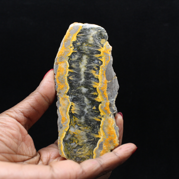 Bumblebee Jasper Plaque: Java Shard