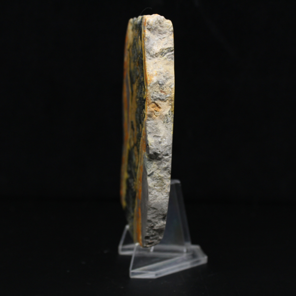 Thick slice of polished Bumblebee Jasper