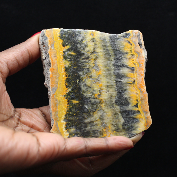 Indonesian Bumblebee Jasper: large aesthetic slab