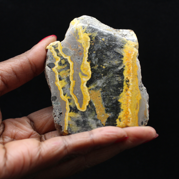 Polished Bumblebee Jasper Specimen - 105g