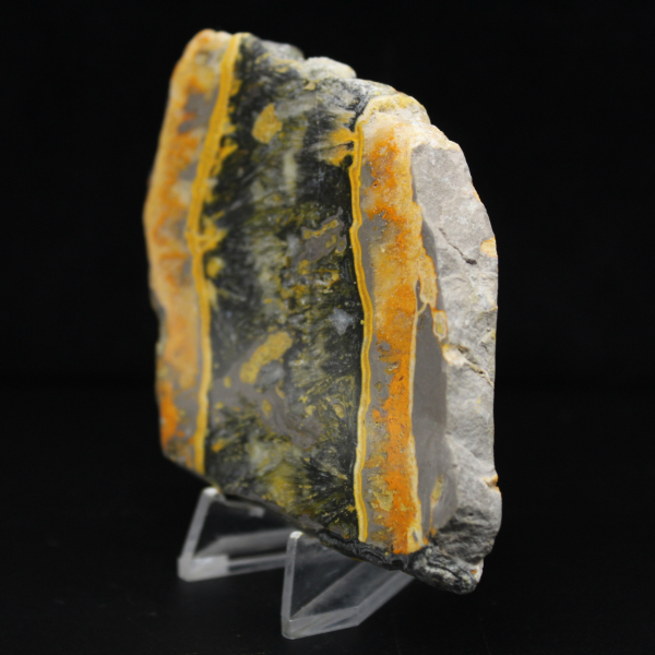 Bumblebee Jasper Plaque - Mineral Balance