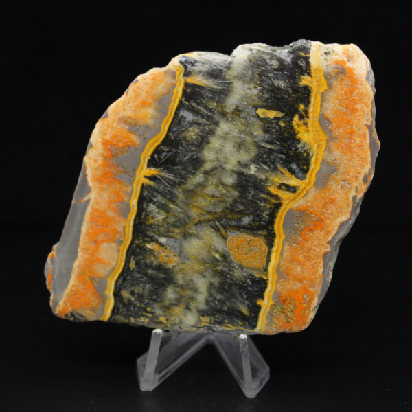 Bumblebee Jasper Plaque - Mineral Balance