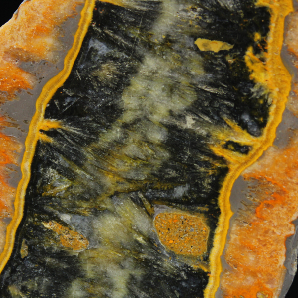 Bumblebee Jasper Plaque - Mineral Balance