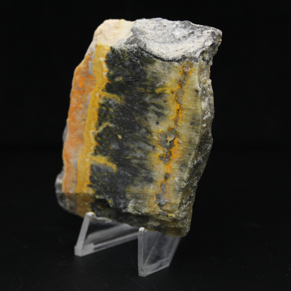 Small polished plaque of Bumblebee Jasper