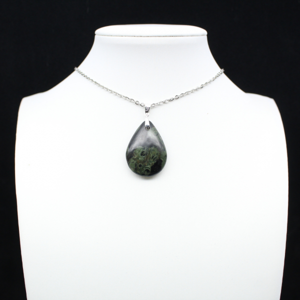 Kambamba Jasper Teardrop Pendant