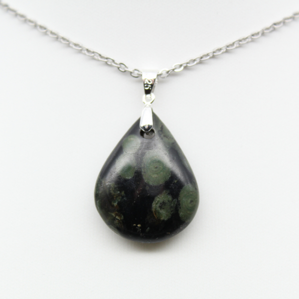 Kambamba Jasper Teardrop Pendant