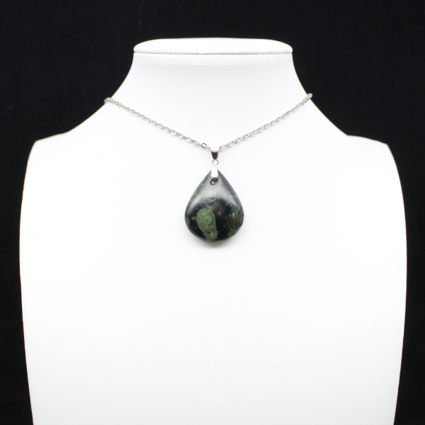 Kambamba Jasper Teardrop Pendant