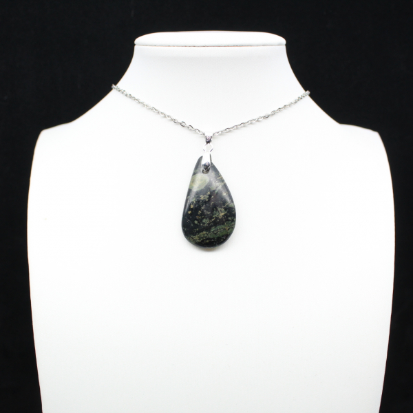 Kambamba Jasper Teardrop Pendant