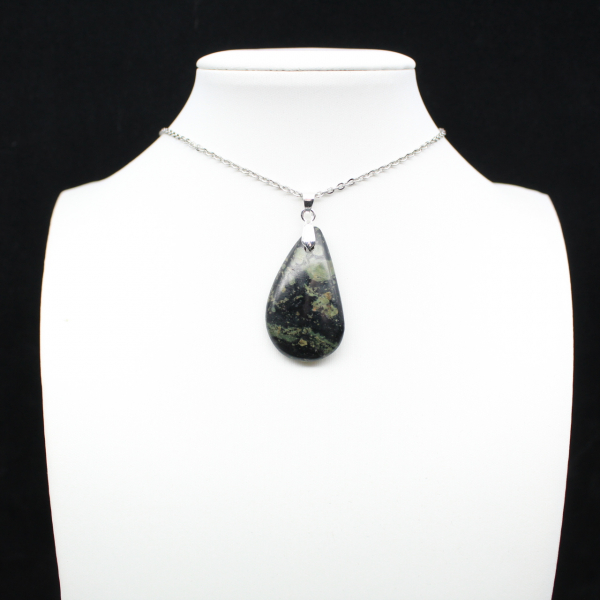 Kambamba Jasper Teardrop Pendant