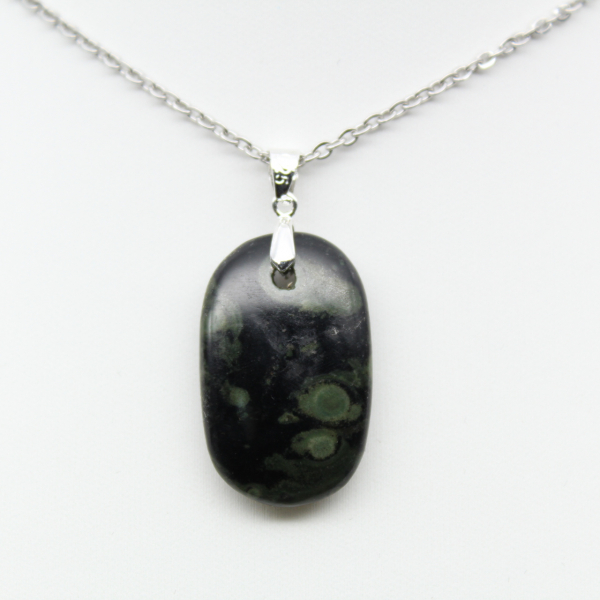 Oval shaped Kambamba Jasper pendant