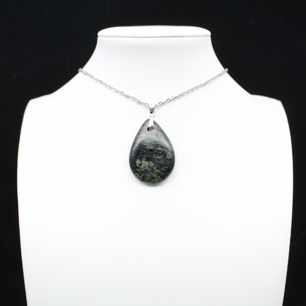 Kambamba Jasper Teardrop Pendant