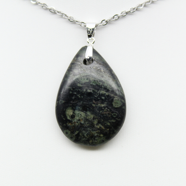 Kambamba Jasper Teardrop Pendant