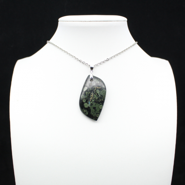 Kambamba Jasper Flame Pendant