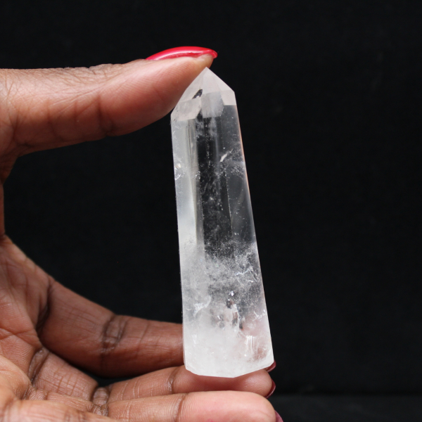 Rock crystal prism