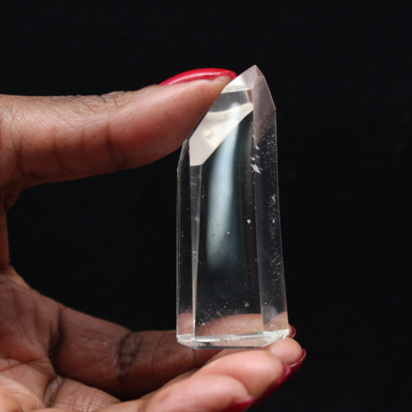 Rock crystal prism