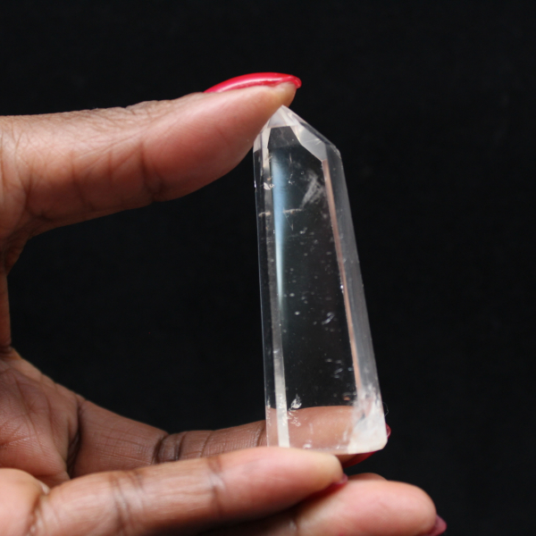 Rock crystal prism