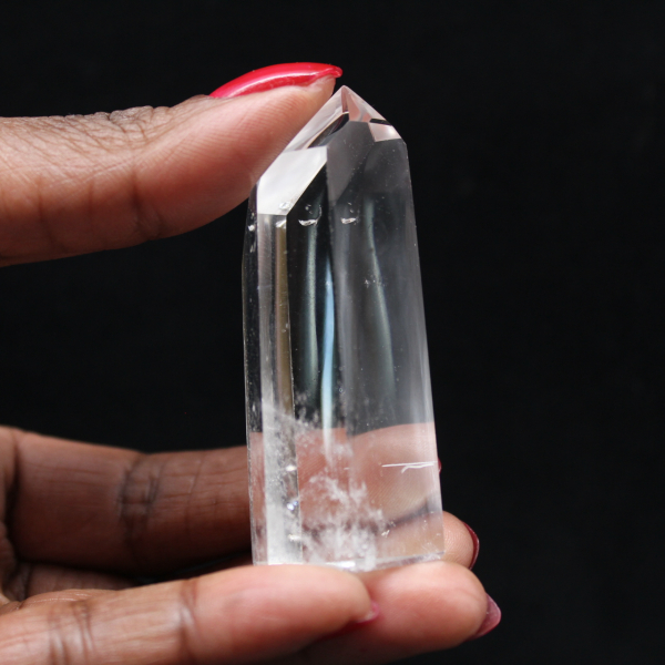 Rock crystal prism