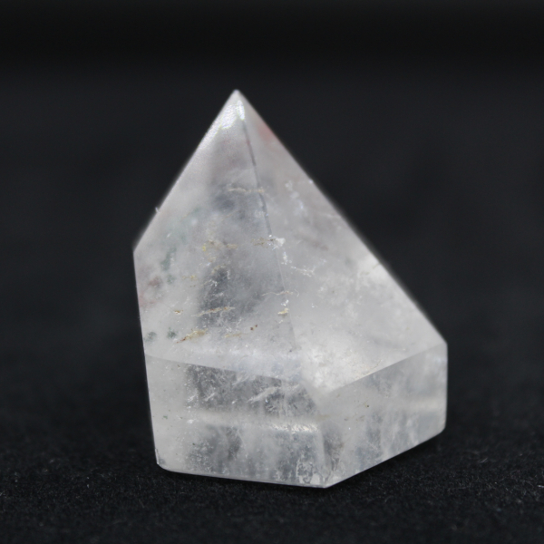 Quartz prism with inclusion