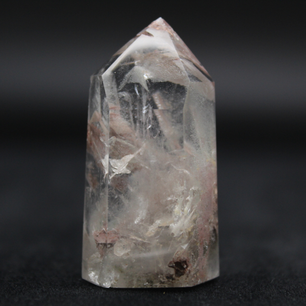 Quartz prism with inclusion