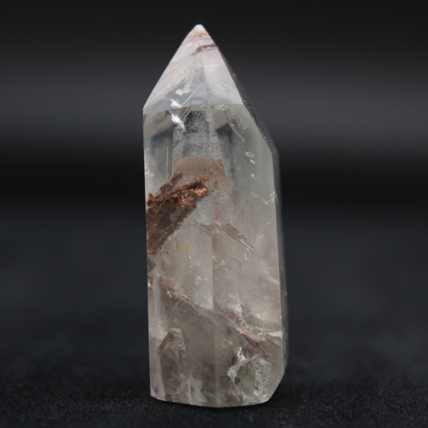 Quartz prism with inclusion
