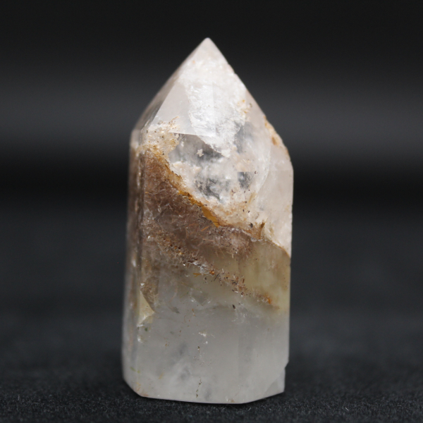 Quartz prism with inclusion