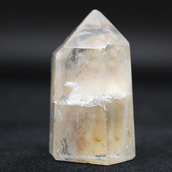 Quartz prism with inclusion
