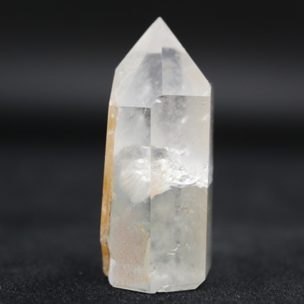 Quartz prism with inclusion