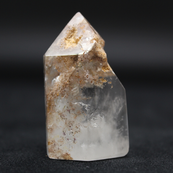 Quartz prism with inclusion