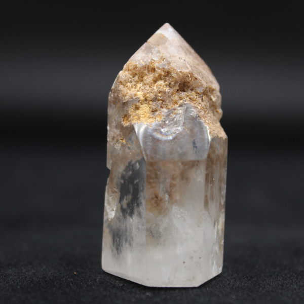 Quartz prism with inclusion