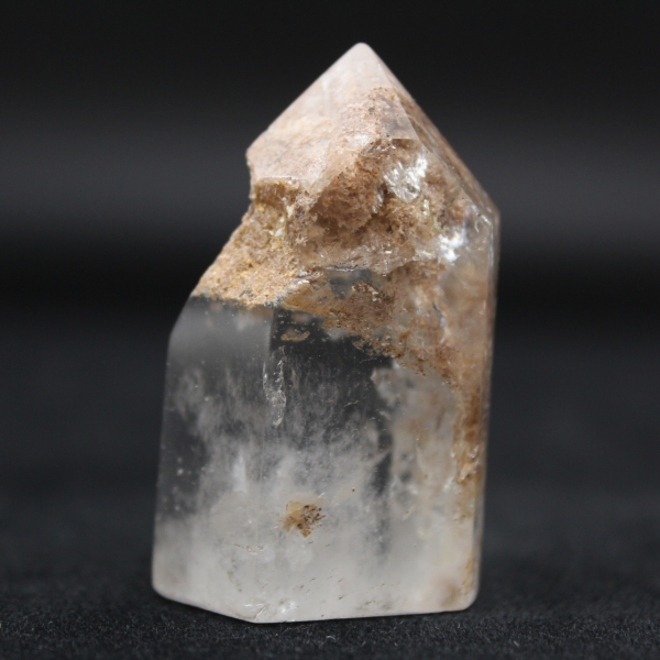 Quartz prism with inclusion