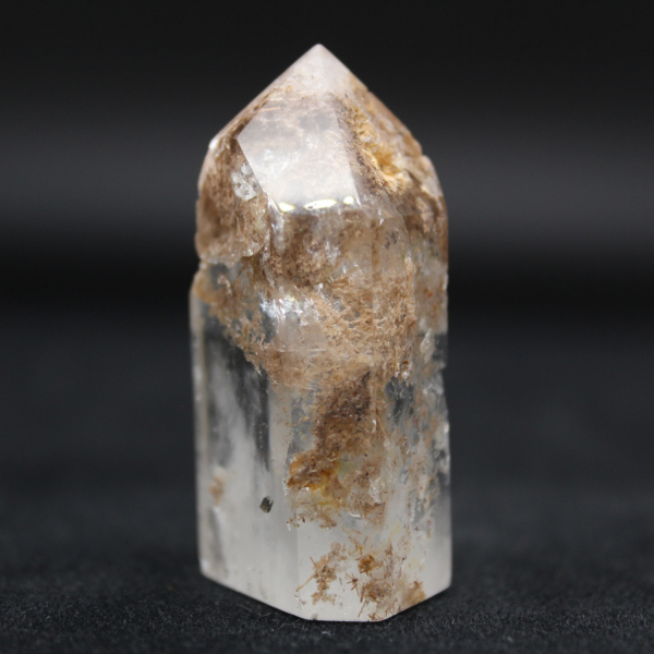 Quartz prism with inclusion
