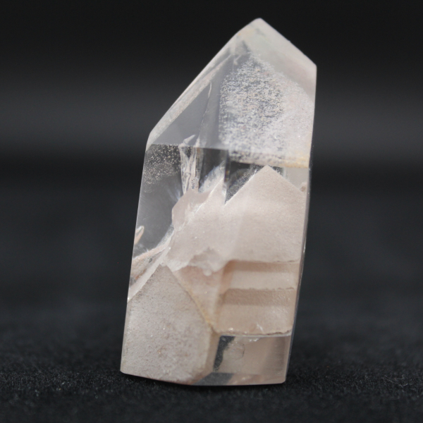 Quartz prism with inclusion
