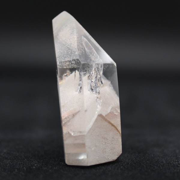 Quartz prism with inclusion