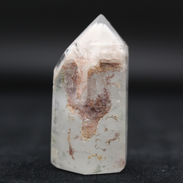 Quartz prism with inclusion