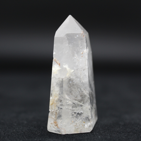 Quartz prism with inclusion