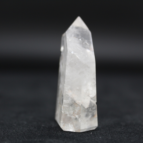 Quartz prism with inclusion