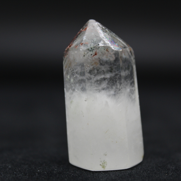 Quartz prism with inclusion